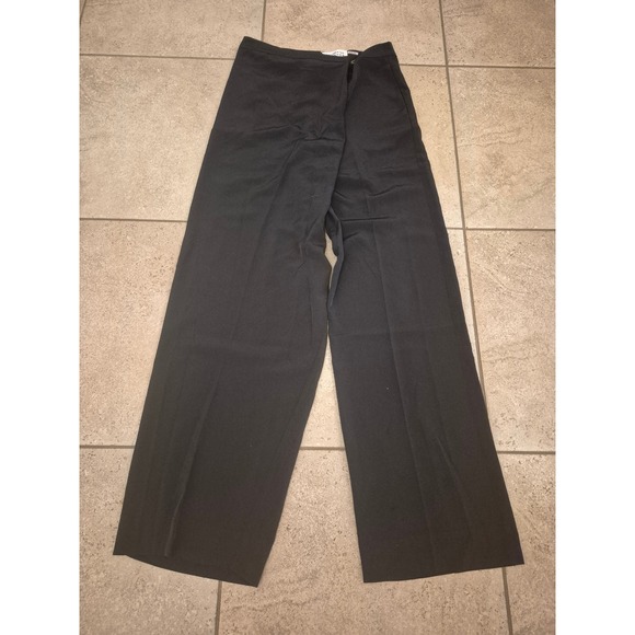 Maison Martin Margiela Line 4 Black Wide Leg Women's Pants - Size: 4 - Picture 1 of 11